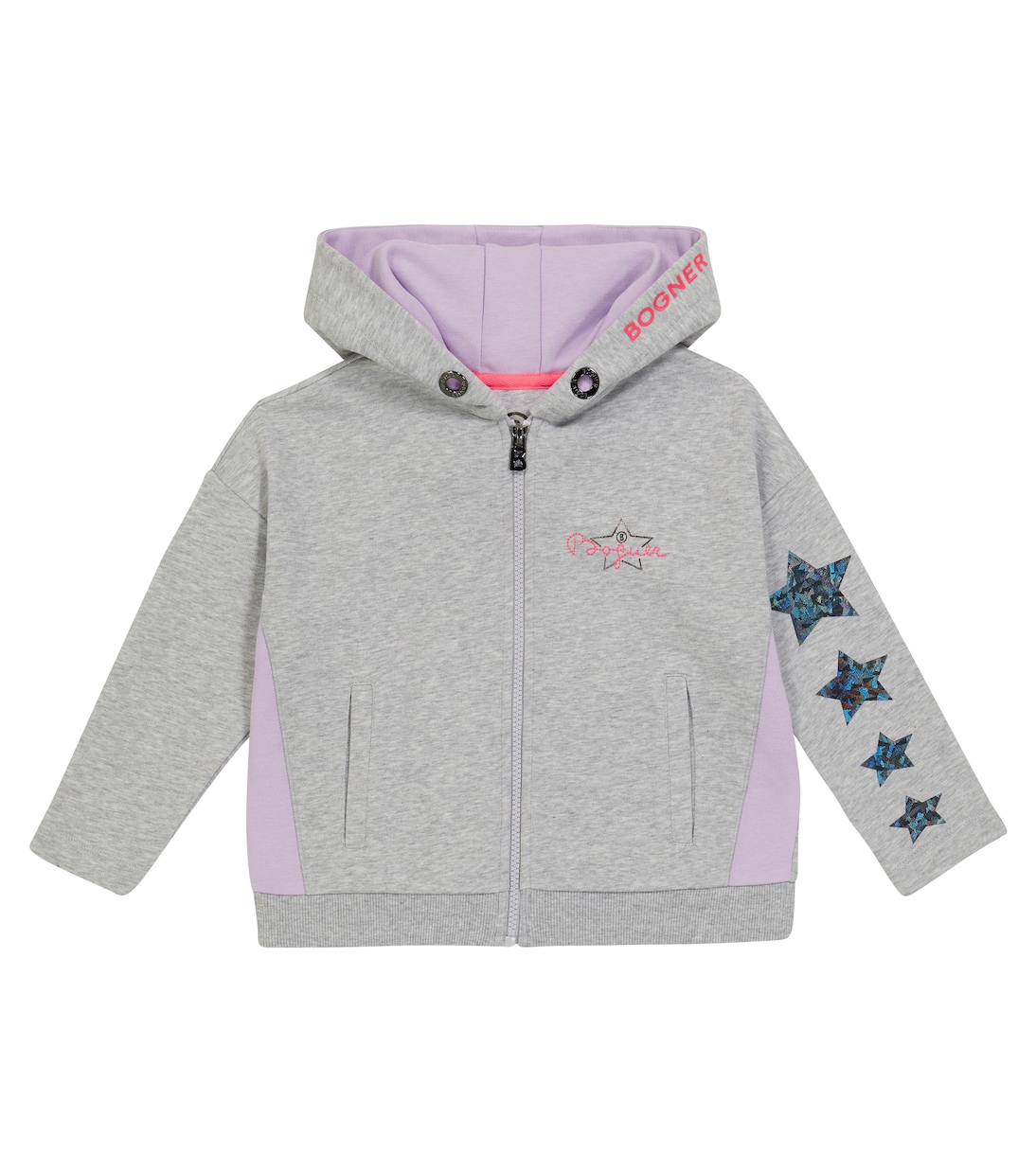 Хлопковая толстовка с капюшоном на молнии Bogner Kids, серый
Хлопковая толстовка с капюшоном на молнии Bogner Kids, серый