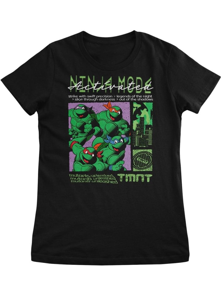Футболка Ninja Mode Activated Girly Tee черного цвета Teenage Mutant Ninja Turtles, Черный, Футболка Ninja Mode Activated Girly Tee черного цвета Teenage Mutant Ninja Turtles
Футболка Ninja Mode Activated Girly Tee черного цвета Teenage Mutant Ninja Turtles, Черный, Футболка Ninja Mode Activated Girly Tee черного цвета Teenage Mutant Ninja Turtles