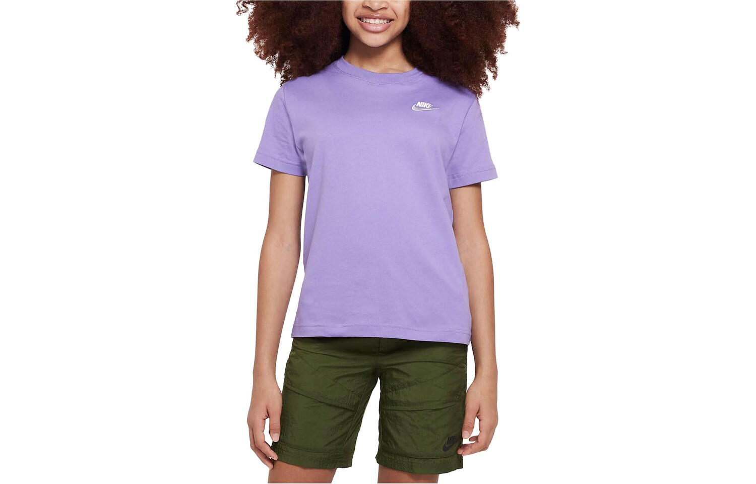 Детская футболка Nike, фиолетовый
Детская футболка Nike, фиолетовый
