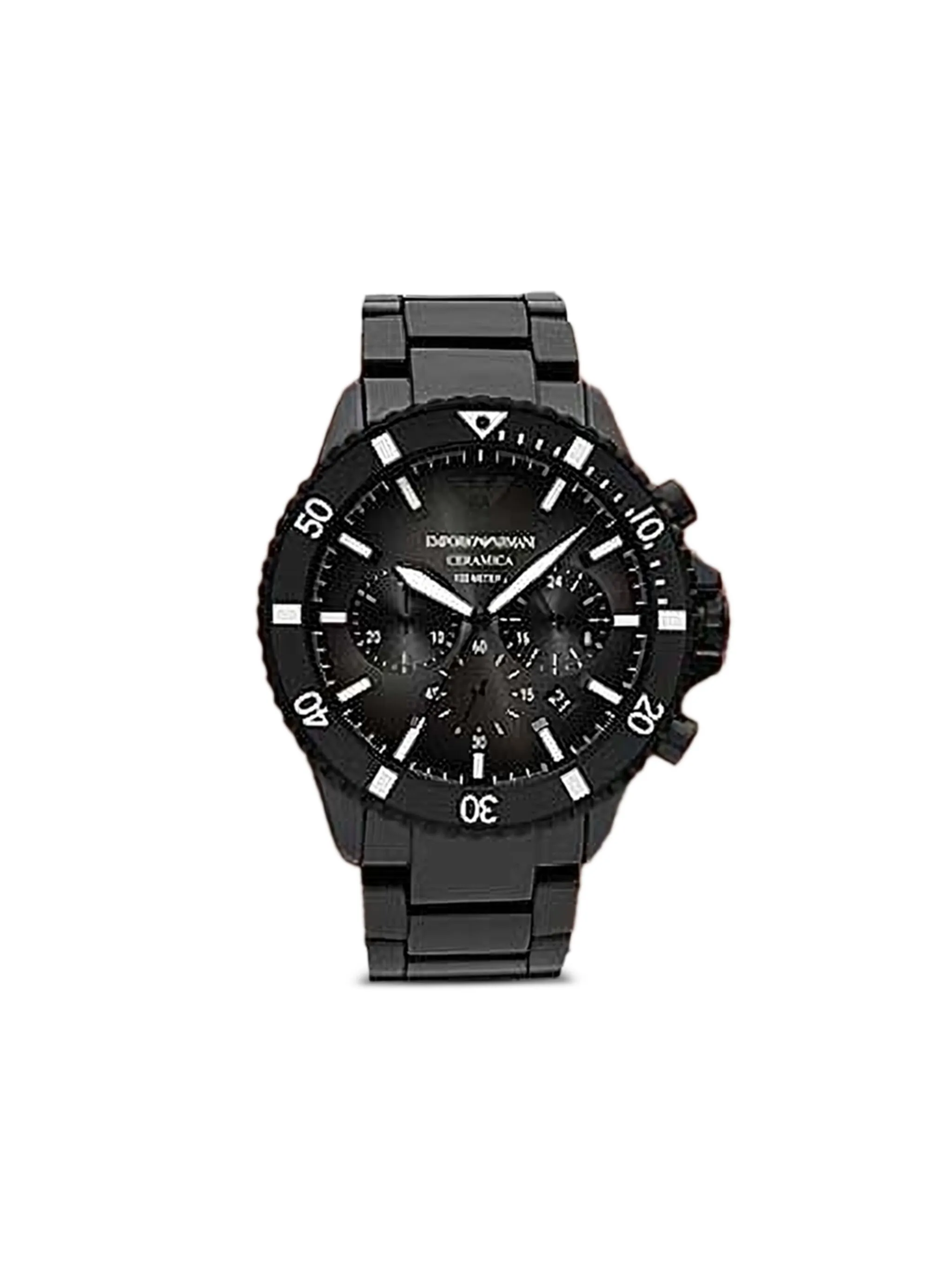 Наручные часы Diver Chronograph 43 мм Emporio Armani, черный
Наручные часы Diver Chronograph 43 мм Emporio Armani, черный