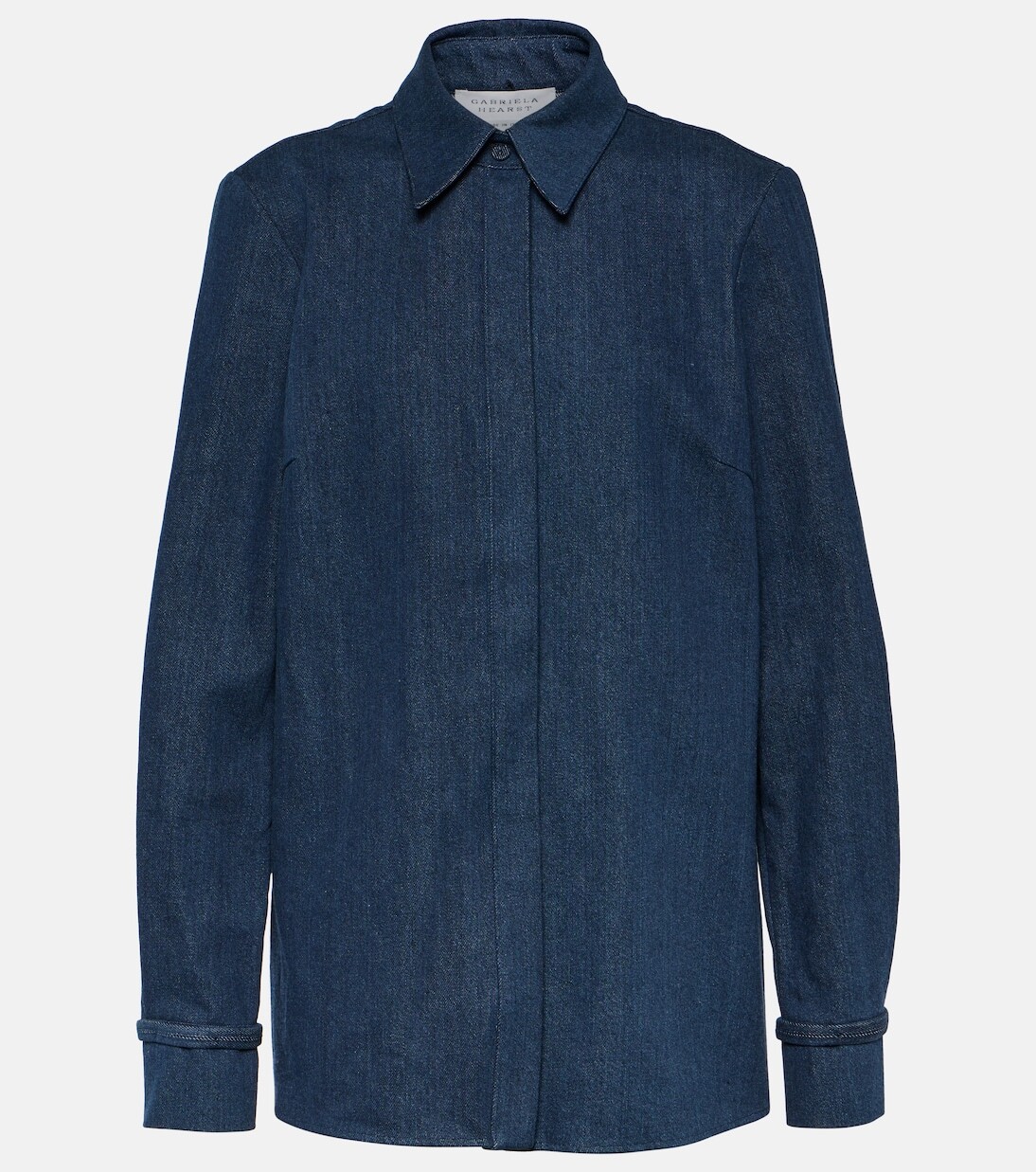 Джинсовая рубашка cruz Gabriela Hearst, синий
Джинсовая рубашка cruz Gabriela Hearst, синий