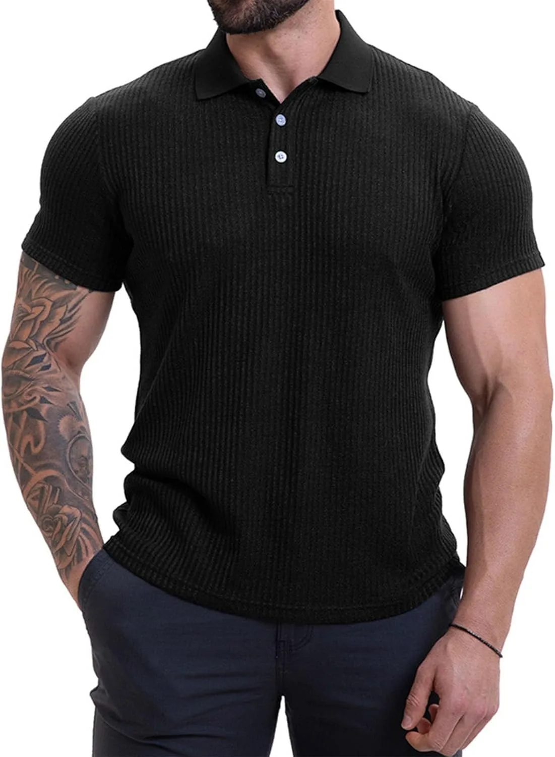 Мужская футболка-поло с коротким рукавом Casual
Мужская футболка-поло с коротким рукавом Casual