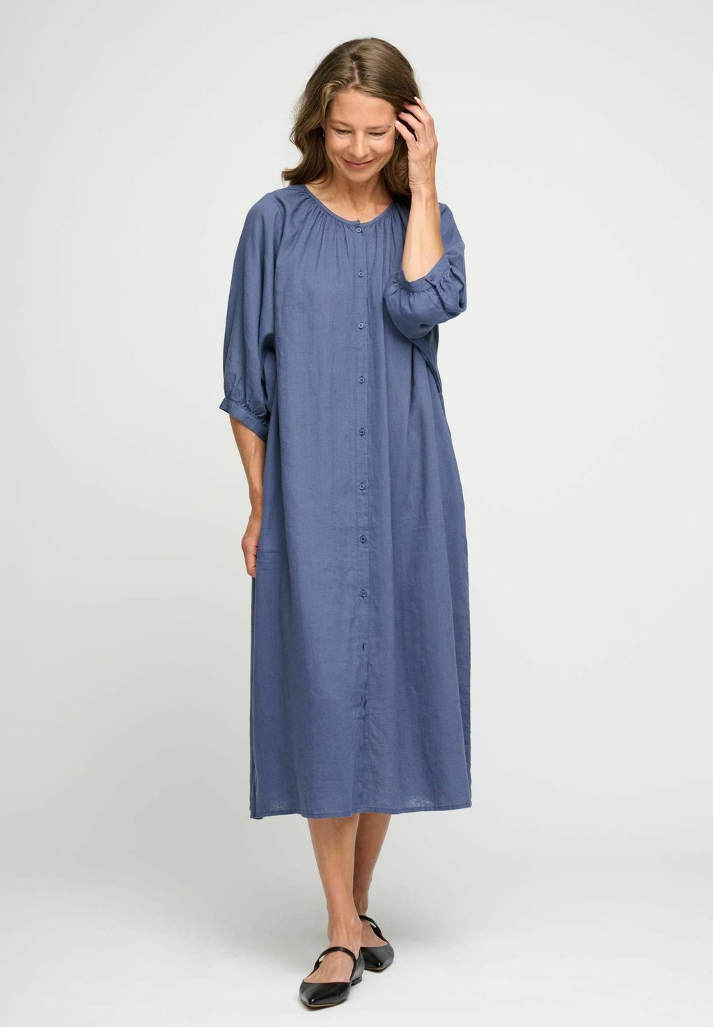 Платье-рубашка moshi moshi mind, синий
Платье-рубашка moshi moshi mind, синий