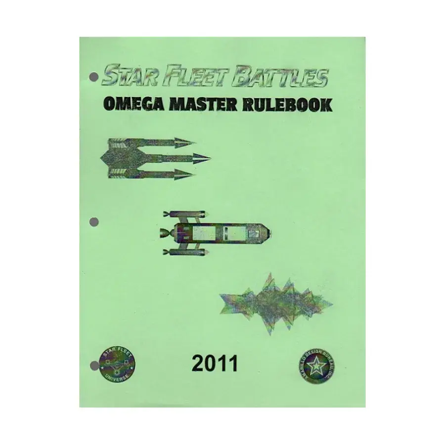 Книга правил Omega Master (издание 2011 г.), Star Fleet Battles (ADB)
Книга правил Omega Master (издание 2011 г.), Star Fleet Battles (ADB)