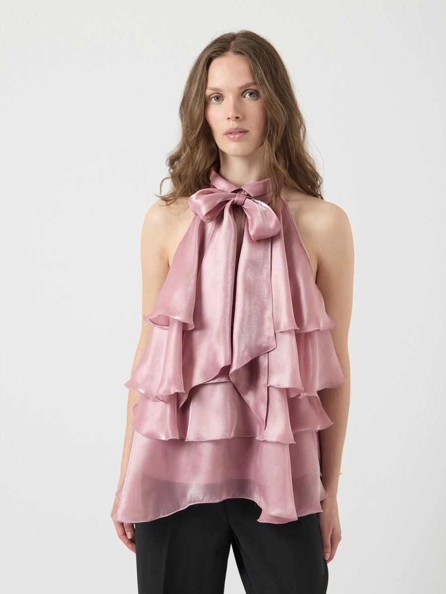 Блуза YAS YASELOISE SHINY HALTER NECK, Zephyr/Light Pink
Блуза YAS YASELOISE SHINY HALTER NECK, Zephyr/Light Pink