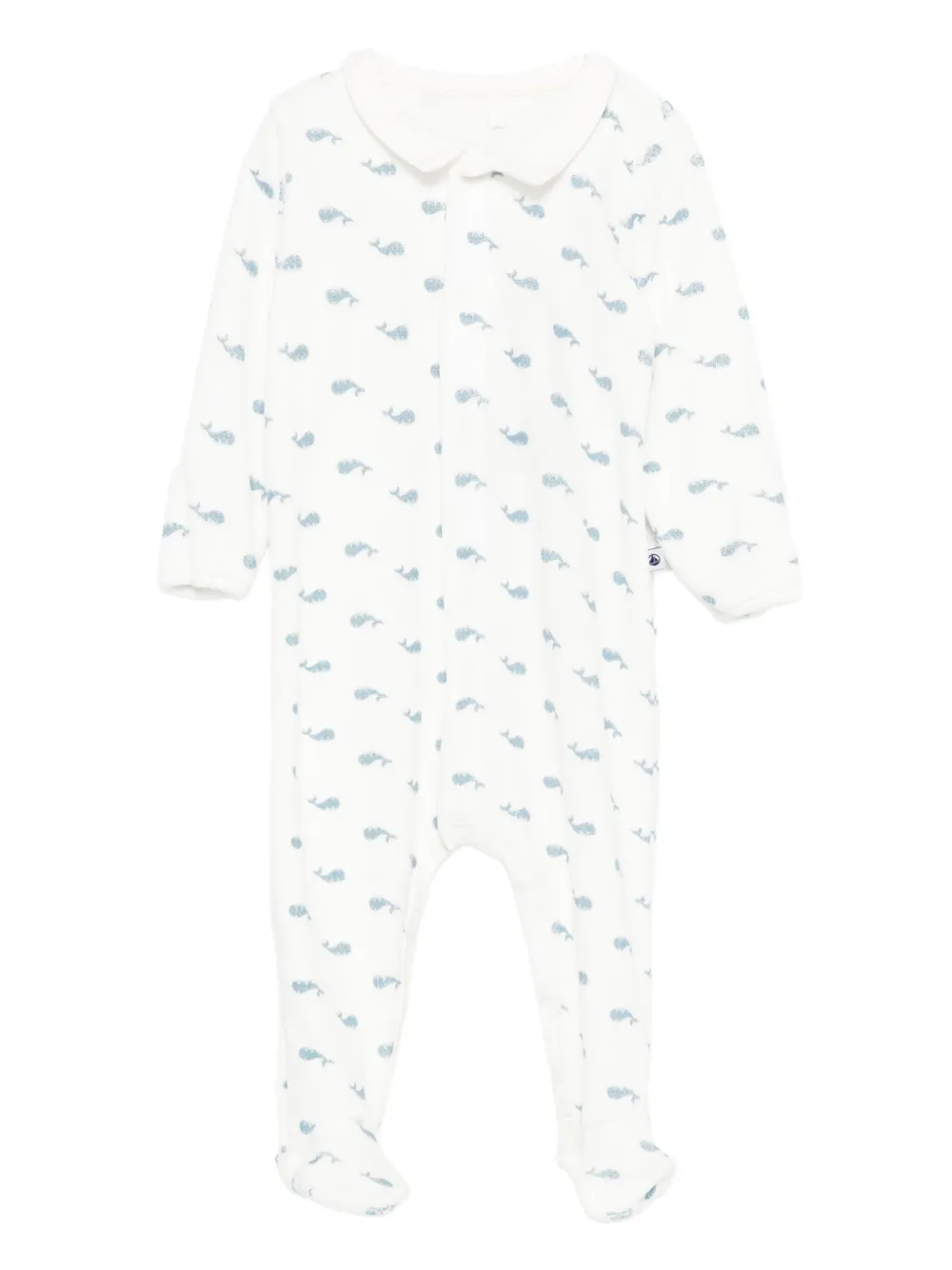 Пижама с воротником Питер Пэн и принтом Petit Bateau, белый
Пижама с воротником Питер Пэн и принтом Petit Bateau, белый