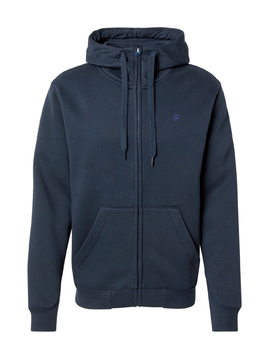 Худи с капюшоном на молнии G-STAR Premium core, marine blue 
Худи с капюшоном на молнии G-STAR Premium core, marine blue