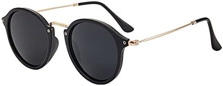 Круглые металлические солнцезащитные очки с зеркальными линзами для женщин и мужчин, в стиле ретро, модные солнцезащитные очки с защитой от УФ-излучения UV400 MTZJH, 059black Grey
Круглые металлические солнцезащитные очки с зеркальными линзами для женщин и мужчин, в стиле ретро, модные солнцезащитные очки с защитой от УФ-излучения UV400 MTZJH, 059black Grey