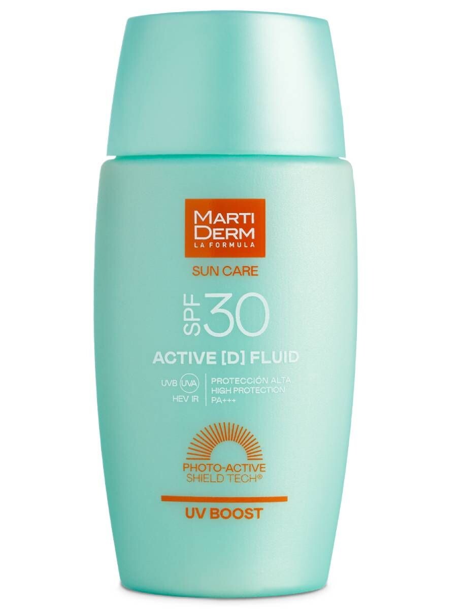 Флюид с фильтром для лица Martiderm Sun Care Active D SPF30, 50 мл
Флюид с фильтром для лица Martiderm Sun Care Active D SPF30, 50 мл