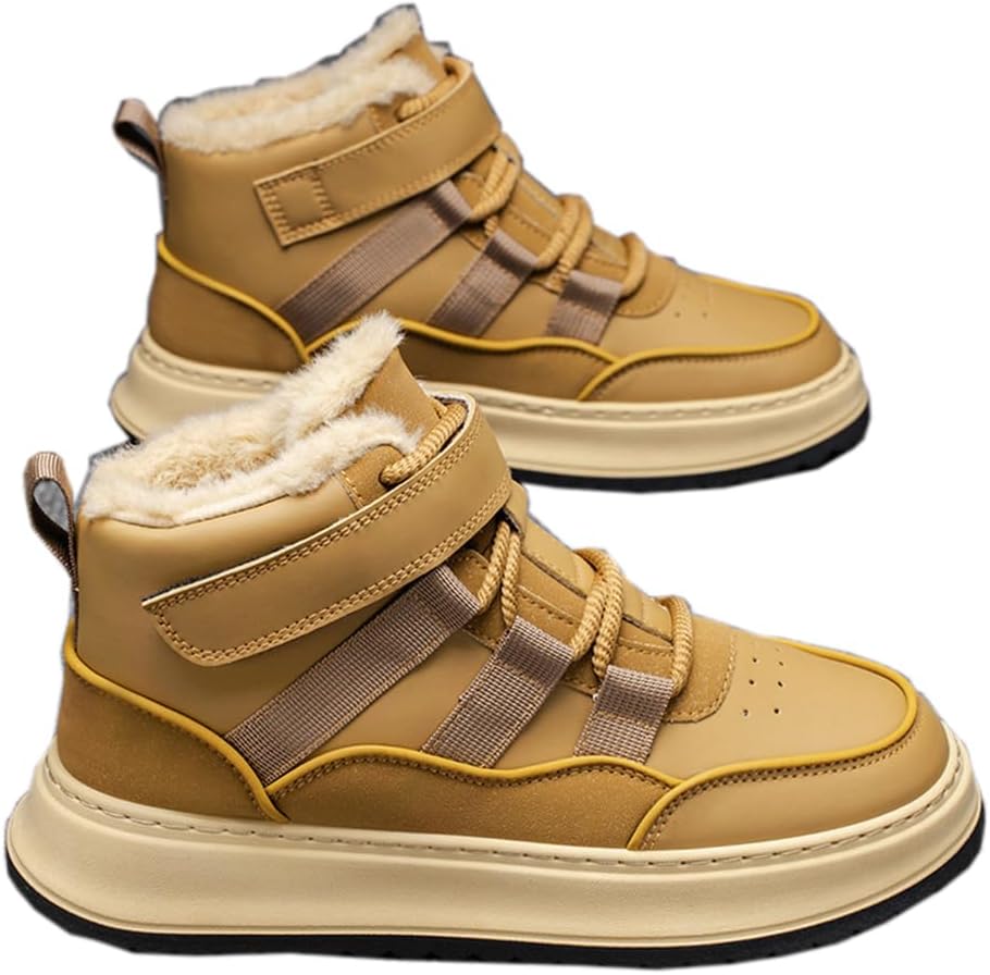 Мужские зимние ботинки на платформе с меховой подкладкой, водонепроницаемые противоскользящие ботинки для улицы Zhoupulp, хаки
Мужские зимние ботинки на платформе с меховой подкладкой, водонепроницаемые противоскользящие ботинки для улицы Zhoupulp, хаки