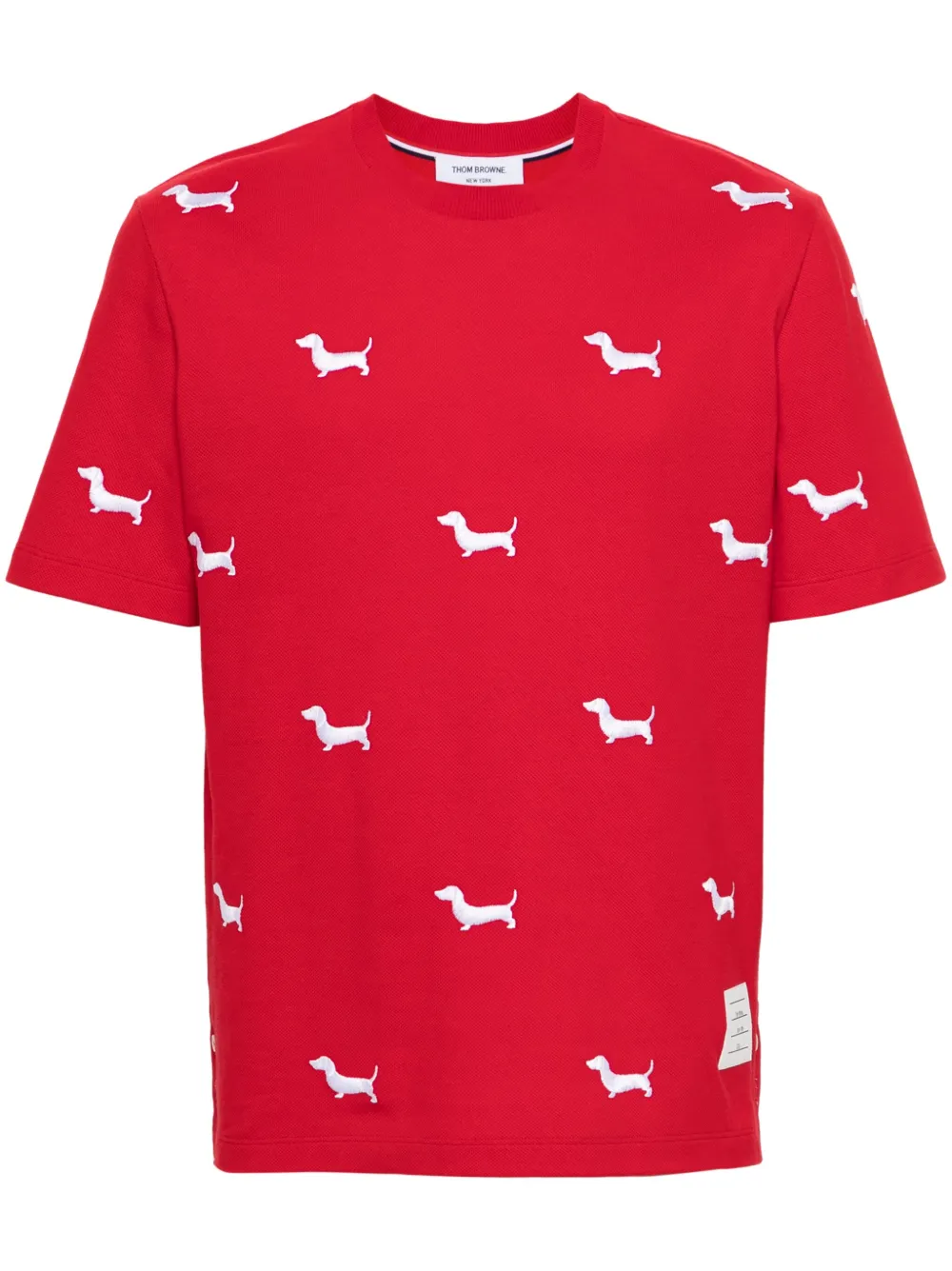 Футболка с вышивкой THOM BROWNE, красный
Футболка с вышивкой THOM BROWNE, красный
