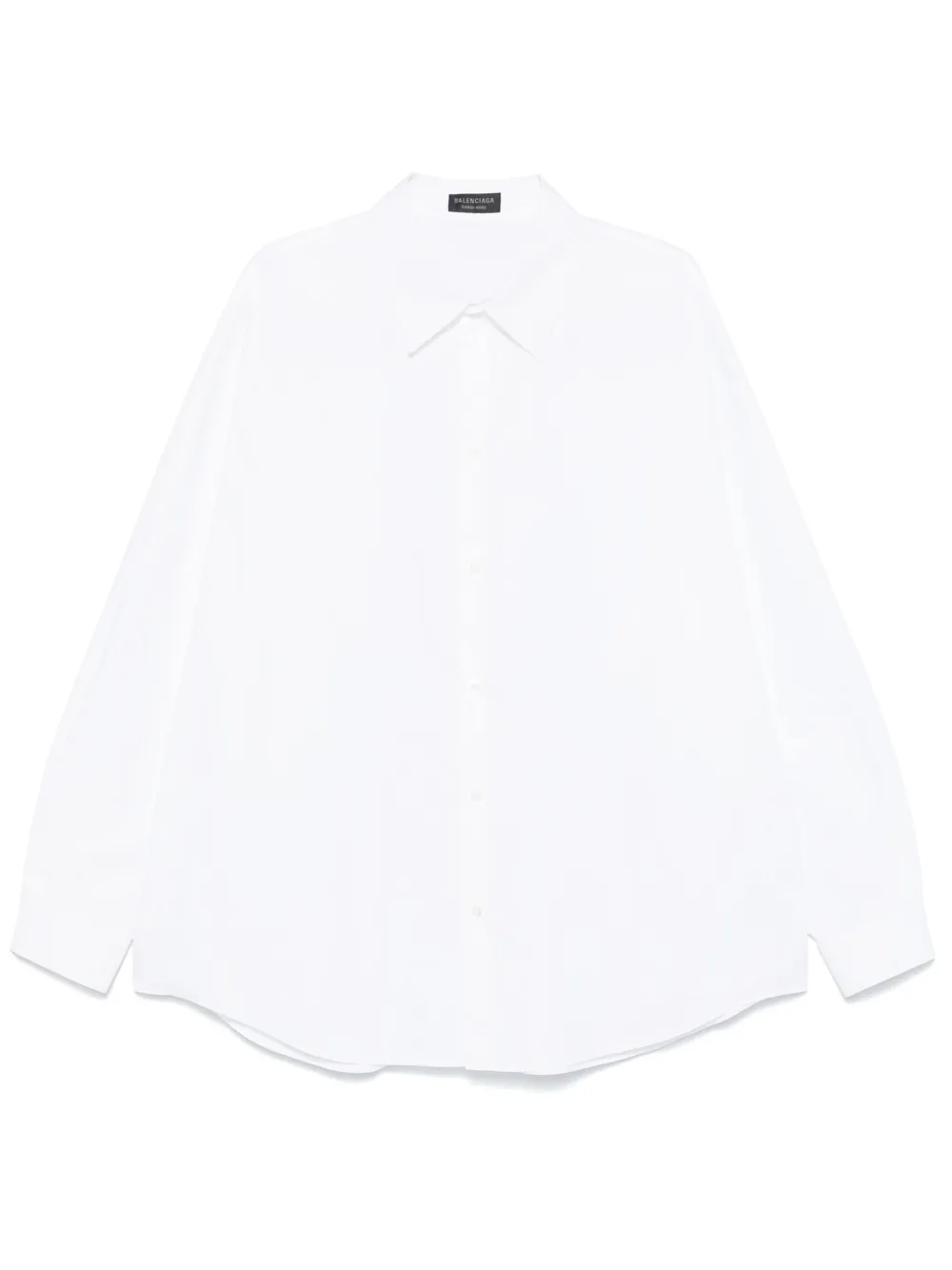 Рубашка с вышитым логотипом BALENCIAGA, белый
Рубашка с вышитым логотипом BALENCIAGA, белый
