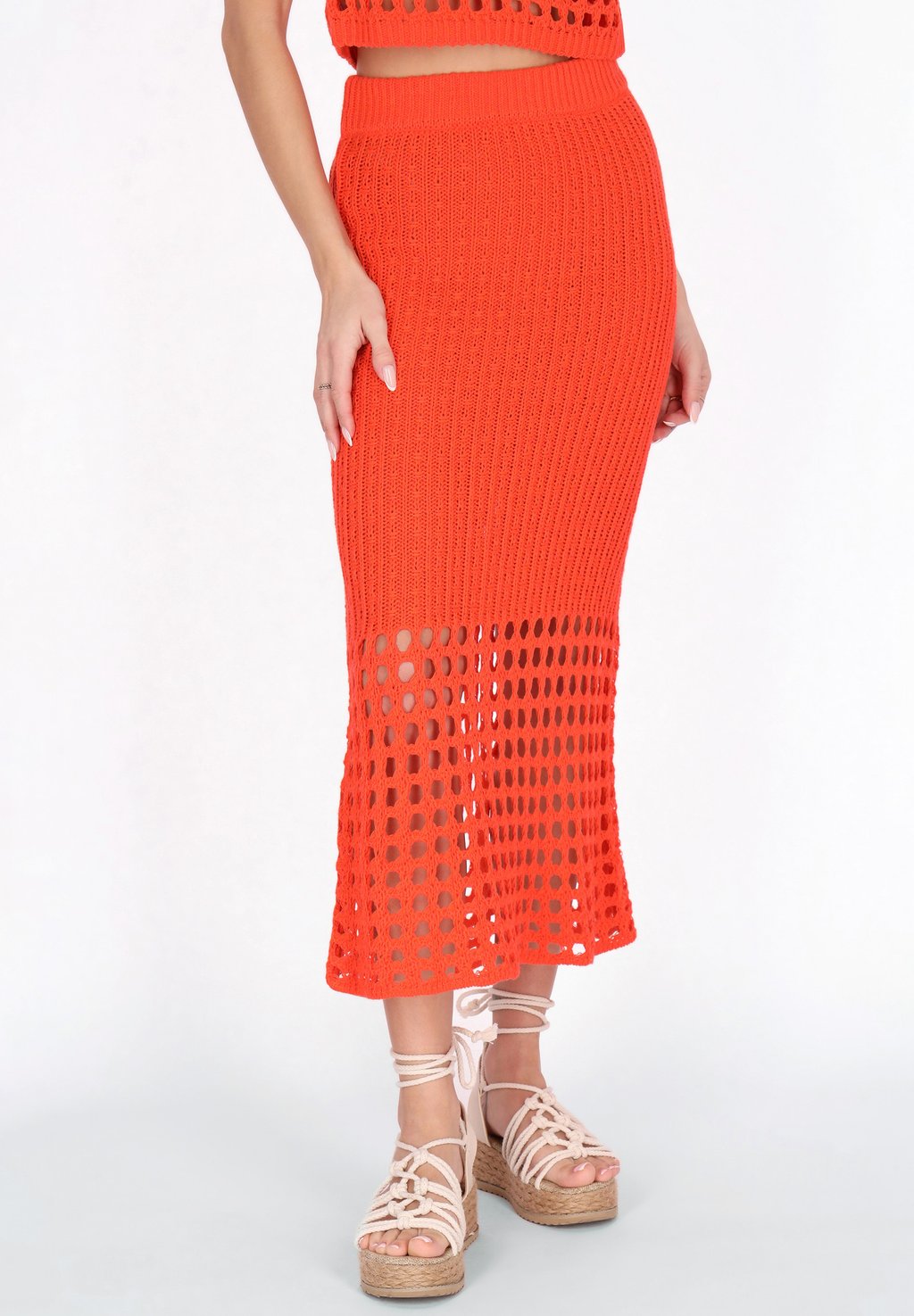 Юбка-карандаш IZIA, оранжевый
Юбка-карандаш IZIA, оранжевый