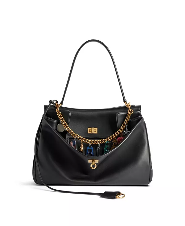 Средняя сумка Rodeo с подвесками в виде сувениров из Нью-Йорка Balenciaga, черный
Средняя сумка Rodeo с подвесками в виде сувениров из Нью-Йорка Balenciaga, черный