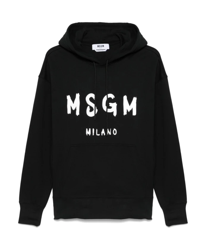 Черный шелково-нейлоновый свитер Msgm, черный
Черный шелково-нейлоновый свитер Msgm, черный