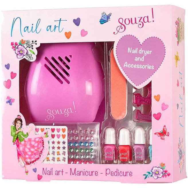Соуза! Набор лаков для ногтей и аксессуаров для детей с сушкой 10 шт. souza!
Соуза! Набор лаков для ногтей и аксессуаров для детей с сушкой 10 шт. souza!