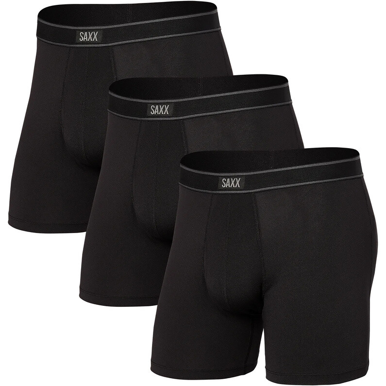 Мужские трусы Daytripper (3 пары) Saxx Underwear, черный
Мужские трусы Daytripper (3 пары) Saxx Underwear, черный