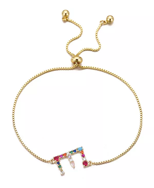 Браслет-Боло с разноцветными золотыми камнями Adornia, multi-e
Браслет-Боло с разноцветными золотыми камнями Adornia, multi-e