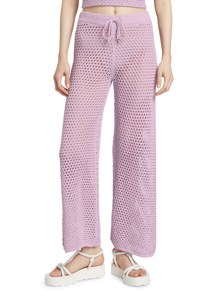 Вязаные крючком брюки широкого кроя Stellae Dux, цвет Day Dream
Вязаные крючком брюки широкого кроя Stellae Dux, цвет Day Dream