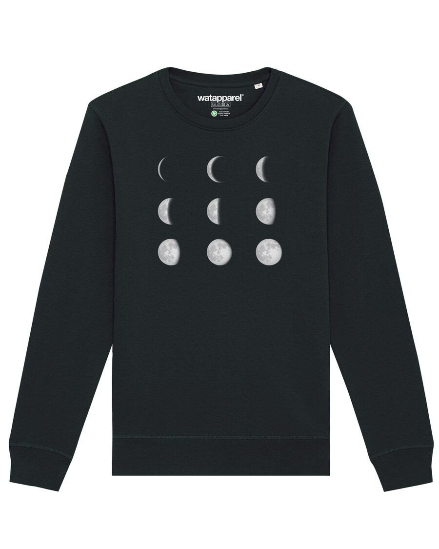 Толстовка Watapparel Moonphases, черный
Толстовка Watapparel Moonphases, черный
