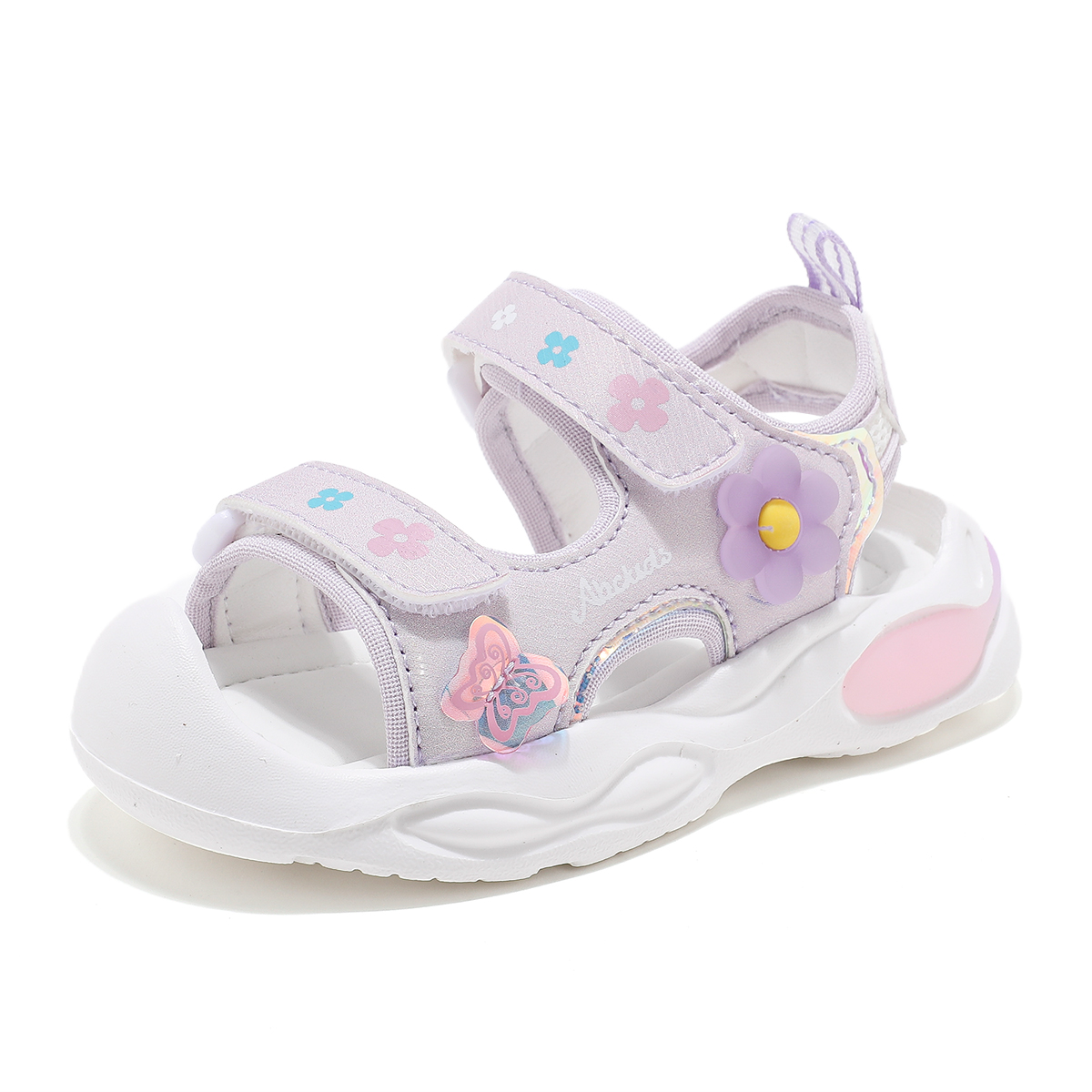 Легкие амортизирующие нескользящие детские сандалии для детей от 3 до 7 лет ABC KIDS, фиолетовый
Легкие амортизирующие нескользящие детские сандалии для детей от 3 до 7 лет ABC KIDS, фиолетовый
