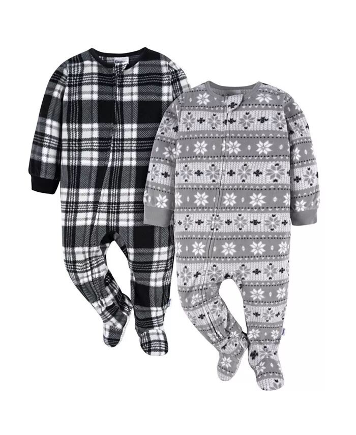 Пижама для маленьких мальчиков и девочек, упаковка из 2 штук Gerber, серый
Пижама для маленьких мальчиков и девочек, упаковка из 2 штук Gerber, серый