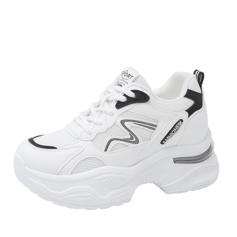 Дышащие нескользящие низкие кроссовки для подростков с эффектом увеличения роста FIRS Kids, черный 
Дышащие нескользящие низкие кроссовки для подростков с эффектом увеличения роста FIRS Kids, черный