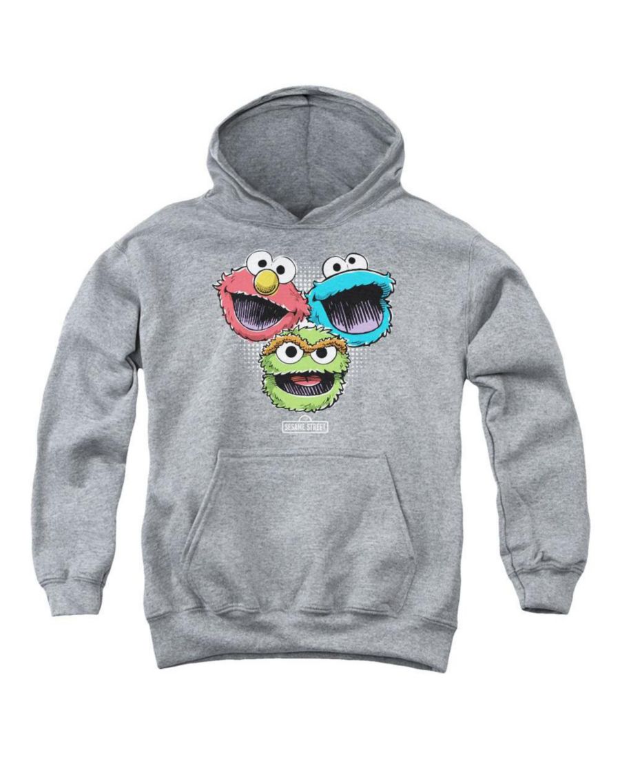 Детская толстовка с капюшоном Halftone Heads Sesame Street, Medium grey
Детская толстовка с капюшоном Halftone Heads Sesame Street, Medium grey