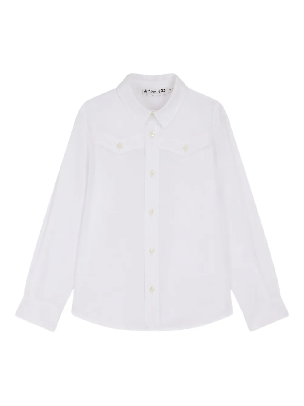 Рубашка Джареда с пуговицами на кармане Bonpoint, белый
Рубашка Джареда с пуговицами на кармане Bonpoint, белый