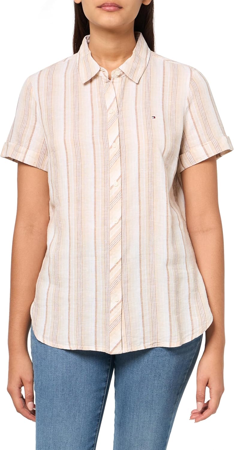 Рубашка Tommy Hilfiger для мальчиков и женщин Tommy Hilfiger для похода, Tigers Eye Multi
Рубашка Tommy Hilfiger для мальчиков и женщин Tommy Hilfiger для похода, Tigers Eye Multi