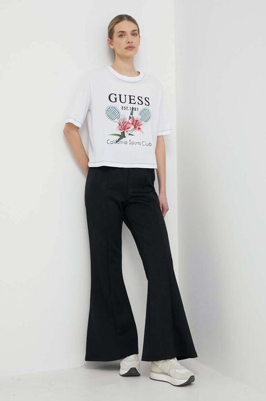 ZOEY хлопковая футболка Guess, белый
ZOEY хлопковая футболка Guess, белый