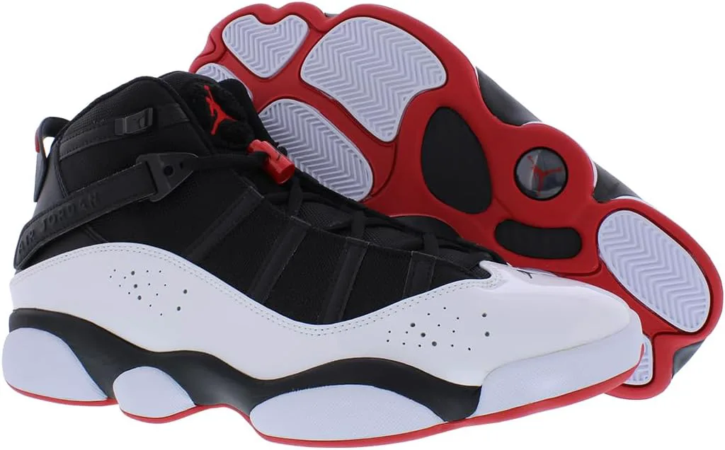 Мужские модные кроссовки Nike Air Jordan 6 Rings 322992 064 черного цвета, черный/белый/красный
Мужские модные кроссовки Nike Air Jordan 6 Rings 322992 064 черного цвета, черный/белый/красный