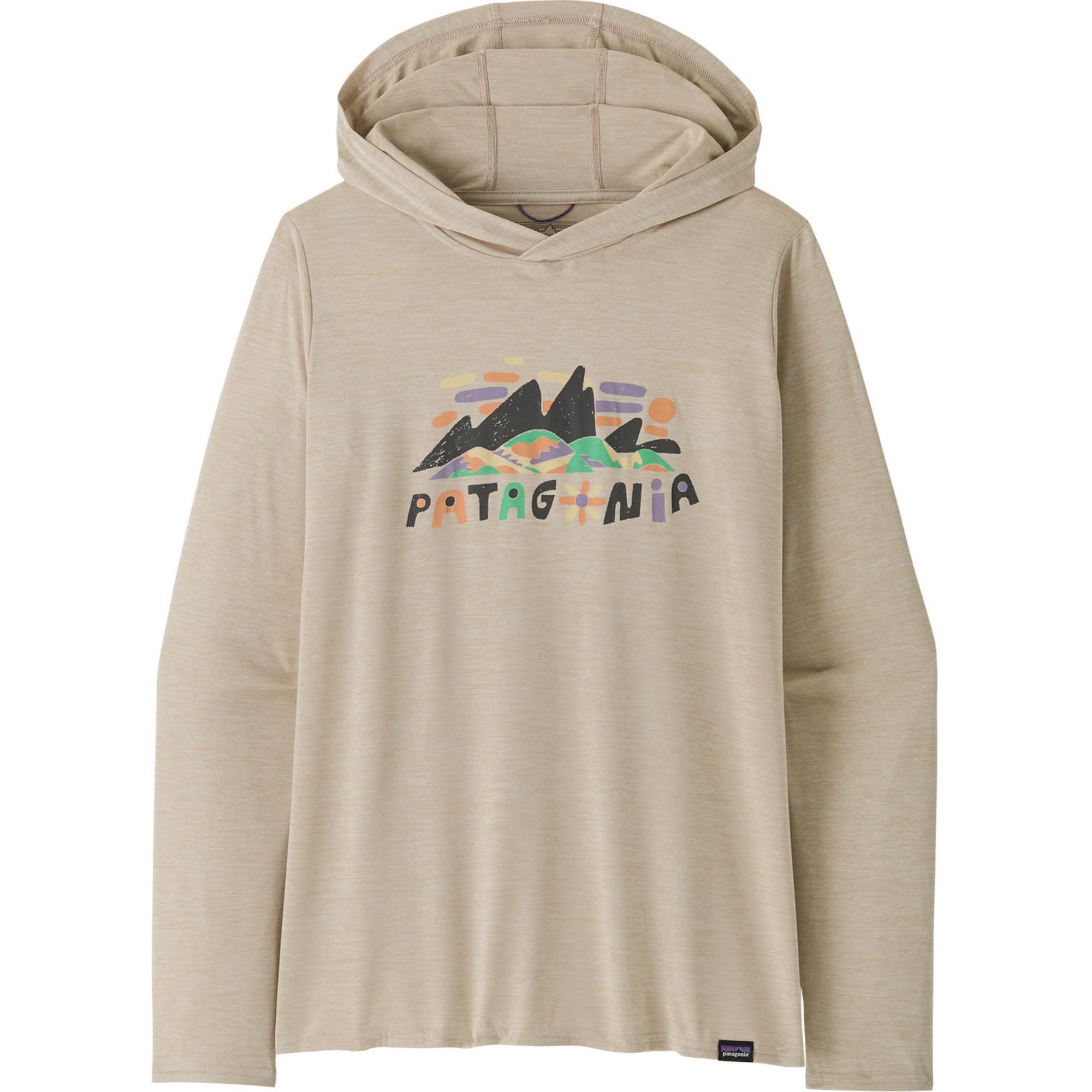 Женская толстовка Capilene Cool Daily с графическим принтом Patagonia, Fitz Roy Superbloom/Pumice X Dye
Женская толстовка Capilene Cool Daily с графическим принтом Patagonia, Fitz Roy Superbloom/Pumice X Dye