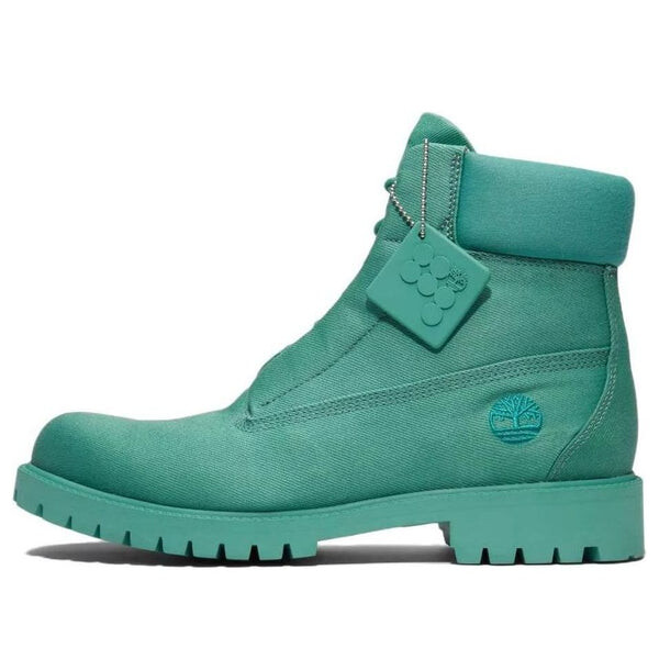 Кроссовки x pangaia waterproof 6 inch boots 'green' Timberland, зеленый 
Кроссовки x pangaia waterproof 6 inch boots 'green' Timberland, зеленый