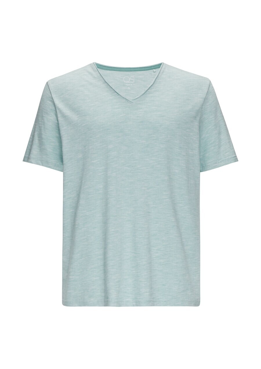 Классическая футболка QS Shirt, светло-синий 
Классическая футболка QS Shirt, светло-синий