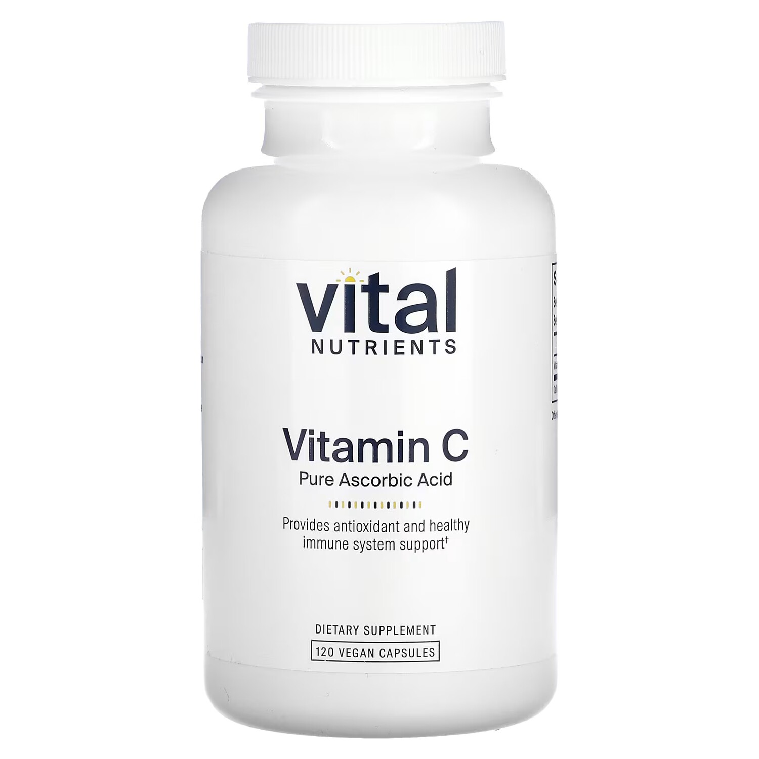 Витамин С Vital Nutrients, 120 капсул
Витамин С Vital Nutrients, 120 капсул