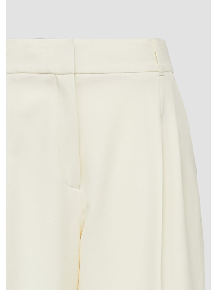 Тканевые брюки s.Oliver BLACK LABEL, кремовый
Тканевые брюки s.Oliver BLACK LABEL, кремовый