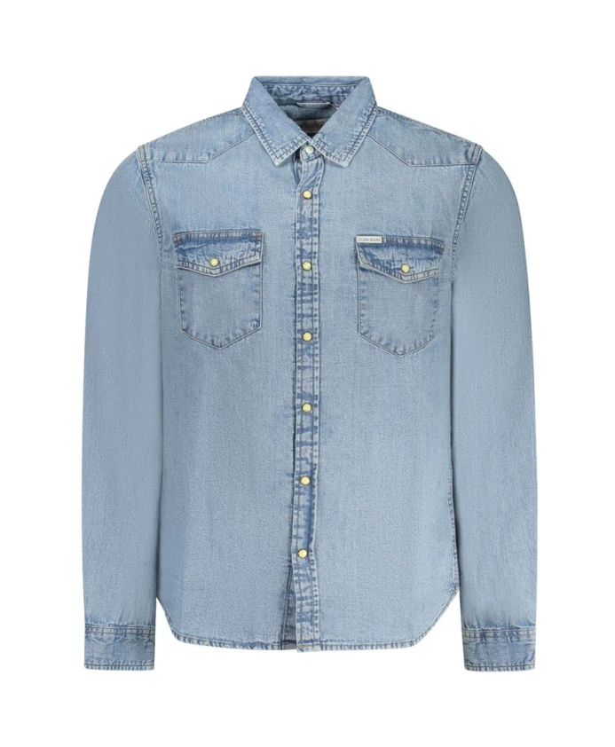 Светло-Голубая хлопковая рубашка Guess, синий
Светло-Голубая хлопковая рубашка Guess, синий