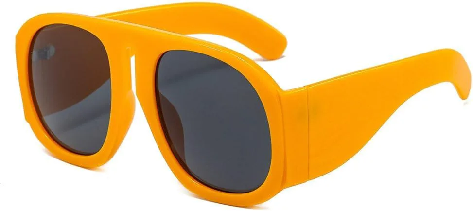 Ретро овальные солнцезащитные очки с градиентным переходом в крупной оправе для женщин/мужчин, винтажные, большие, в стиле панк, черные MTZJH, Yellow Gray
Ретро овальные солнцезащитные очки с градиентным переходом в крупной оправе для женщин/мужчин, винтажные, большие, в стиле панк, черные MTZJH, Yellow Gray