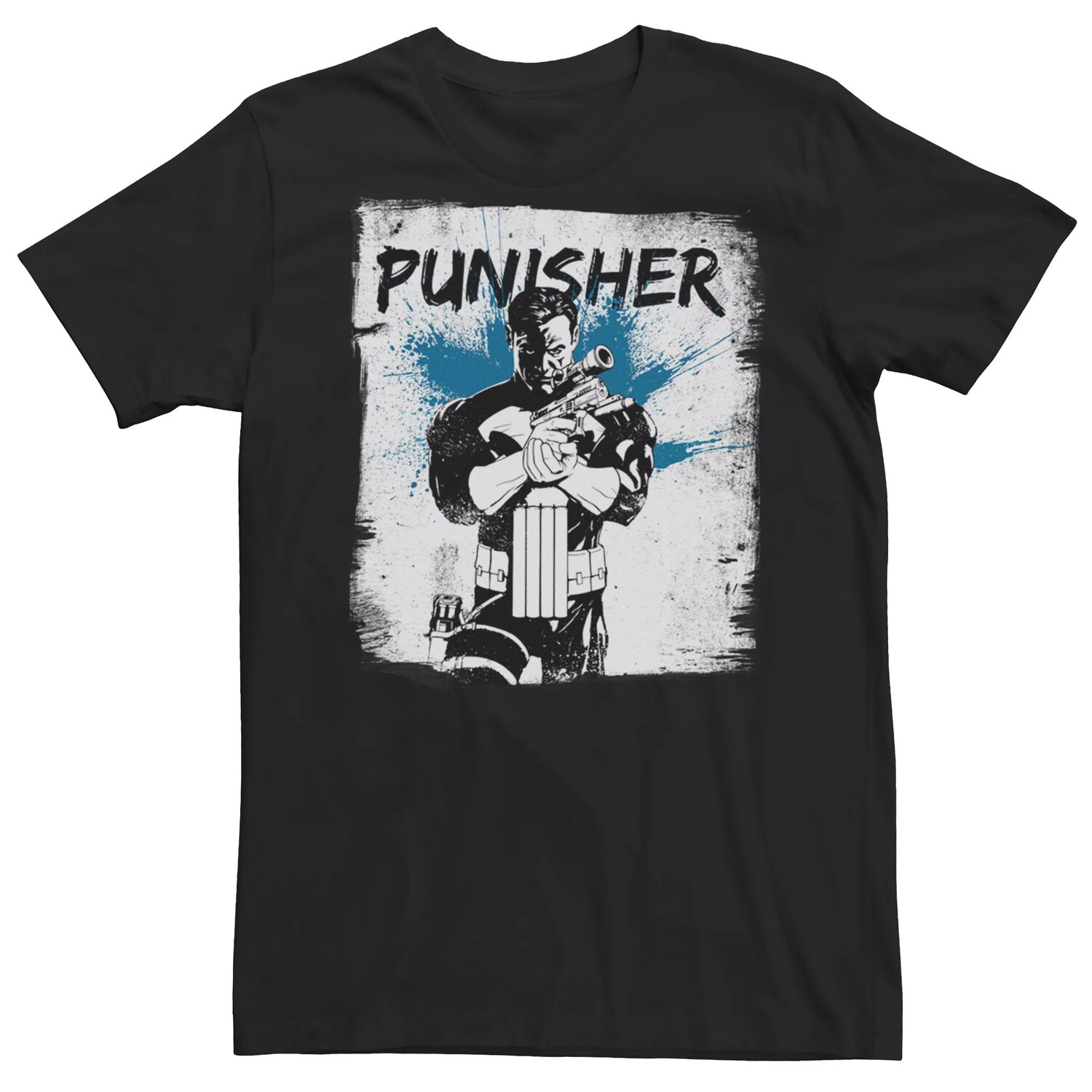 Мужская футболка Marvel Punisher с графическим рисунком в стиле гранж Licensed Character
Мужская футболка Marvel Punisher с графическим рисунком в стиле гранж Licensed Character
