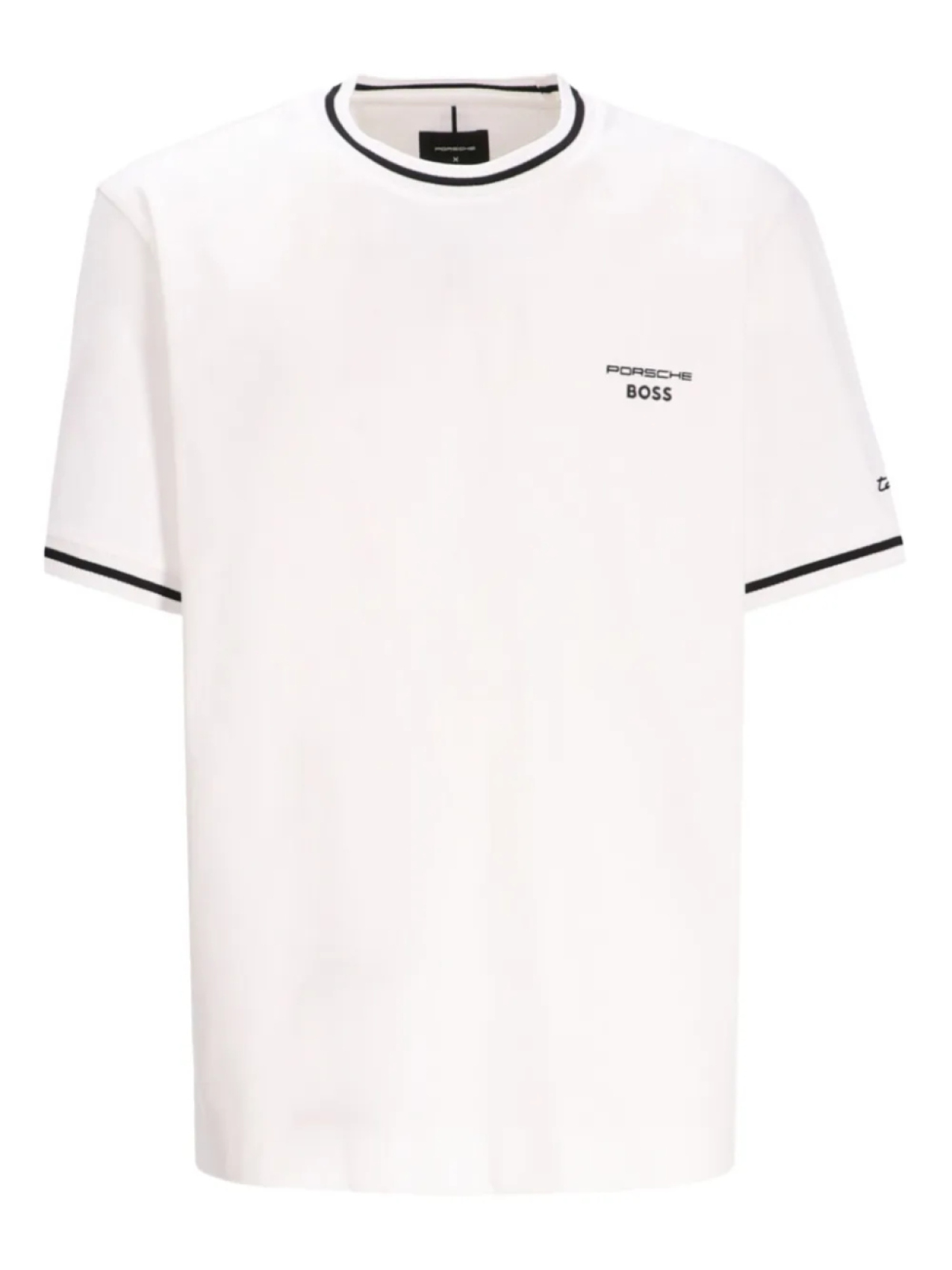 BOSS футболка с контрастной отделкой из коллаборации с Porsche, белый
BOSS футболка с контрастной отделкой из коллаборации с Porsche, белый