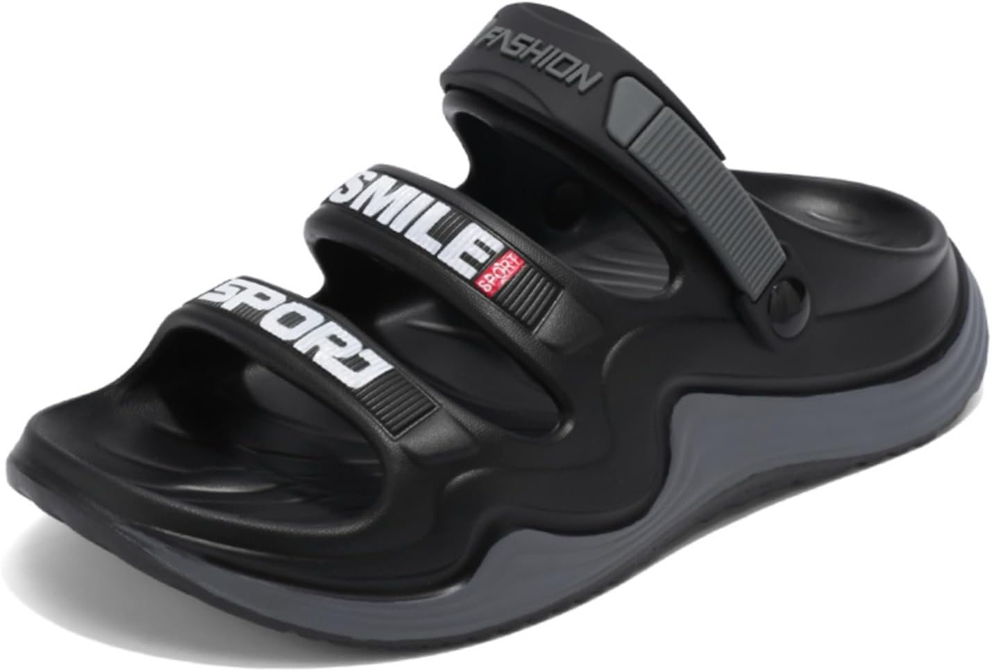 Модные и удобные мужские шлепанцы с открытым носком, изготовленные из легкого и мягкого материала EVA, уютные тапочки, пляжные сандалии для прогулок и домашнего использования Khwfjas, черный
Модные и удобные мужские шлепанцы с открытым носком, изготовленные из легкого и мягкого материала EVA, уютные тапочки, пляжные сандалии для прогулок и домашнего использования Khwfjas, черный