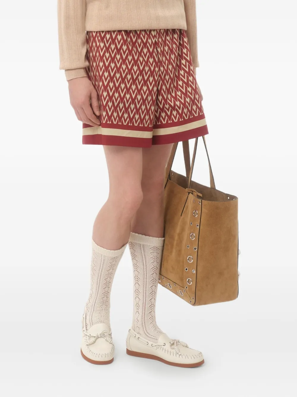 Шорты с геометричным принтом VALENTINO GARAVANI, красный
Шорты с геометричным принтом VALENTINO GARAVANI, красный