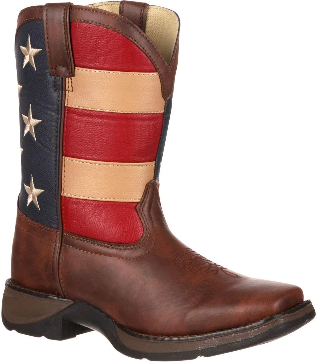 Детские ковбойские сапоги с флагом Durango, коричневый
Детские ковбойские сапоги с флагом Durango, коричневый