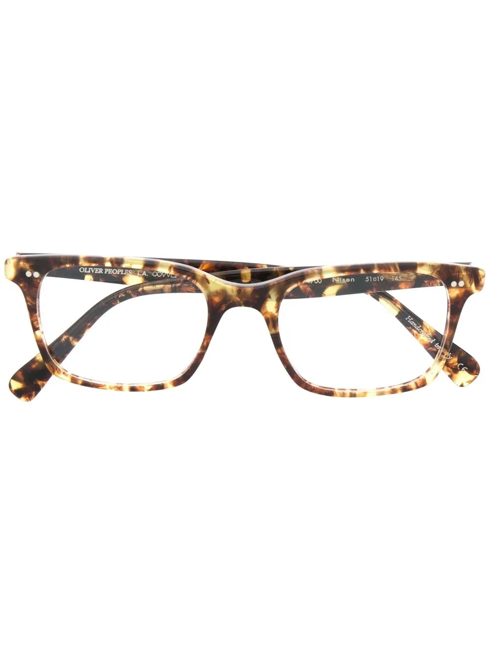 Очки Nisen в квадратной оправе Oliver Peoples, коричневый
Очки Nisen в квадратной оправе Oliver Peoples, коричневый