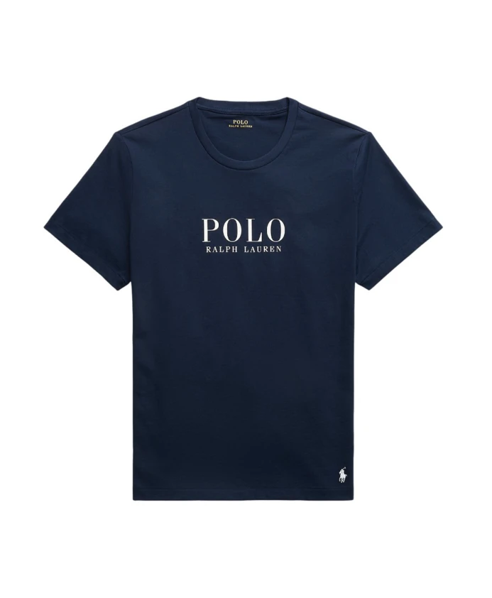 Хлопковая футболка с контрастным логотипом Polo Ralph Lauren, синий
Хлопковая футболка с контрастным логотипом Polo Ralph Lauren, синий