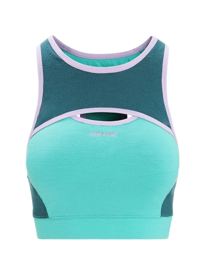 Спортивный бюстгальтер icebreaker, зеленый
Спортивный бюстгальтер icebreaker, зеленый