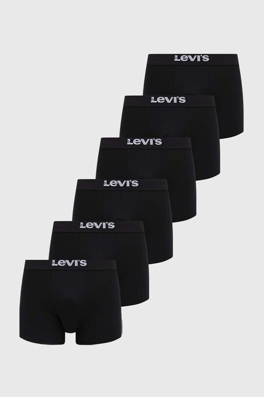 6 пачек боксеров Levi's, черный
6 пачек боксеров Levi's, черный