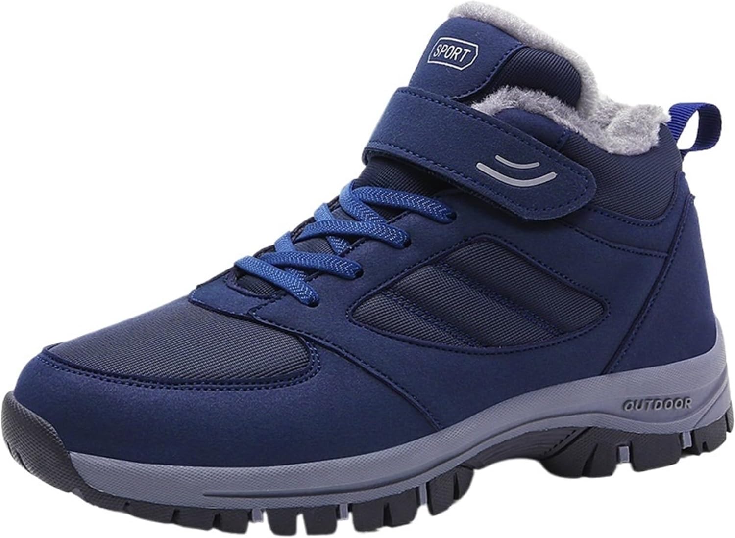 Мужские зимние ботинки для снега, походные ботинки, теплые ботинки, противоскользящие треккинговые кроссовки, водонепроницаемые ботинки для ходьбы, легкие спортивные кроссовки с пряжкой, модные ботинки для мужчин Generic, синий
Мужские зимние ботинки для снега, походные ботинки, теплые ботинки, противоскользящие треккинговые кроссовки, водонепроницаемые ботинки для ходьбы, легкие спортивные кроссовки с пряжкой, модные ботинки для мужчин Generic, синий