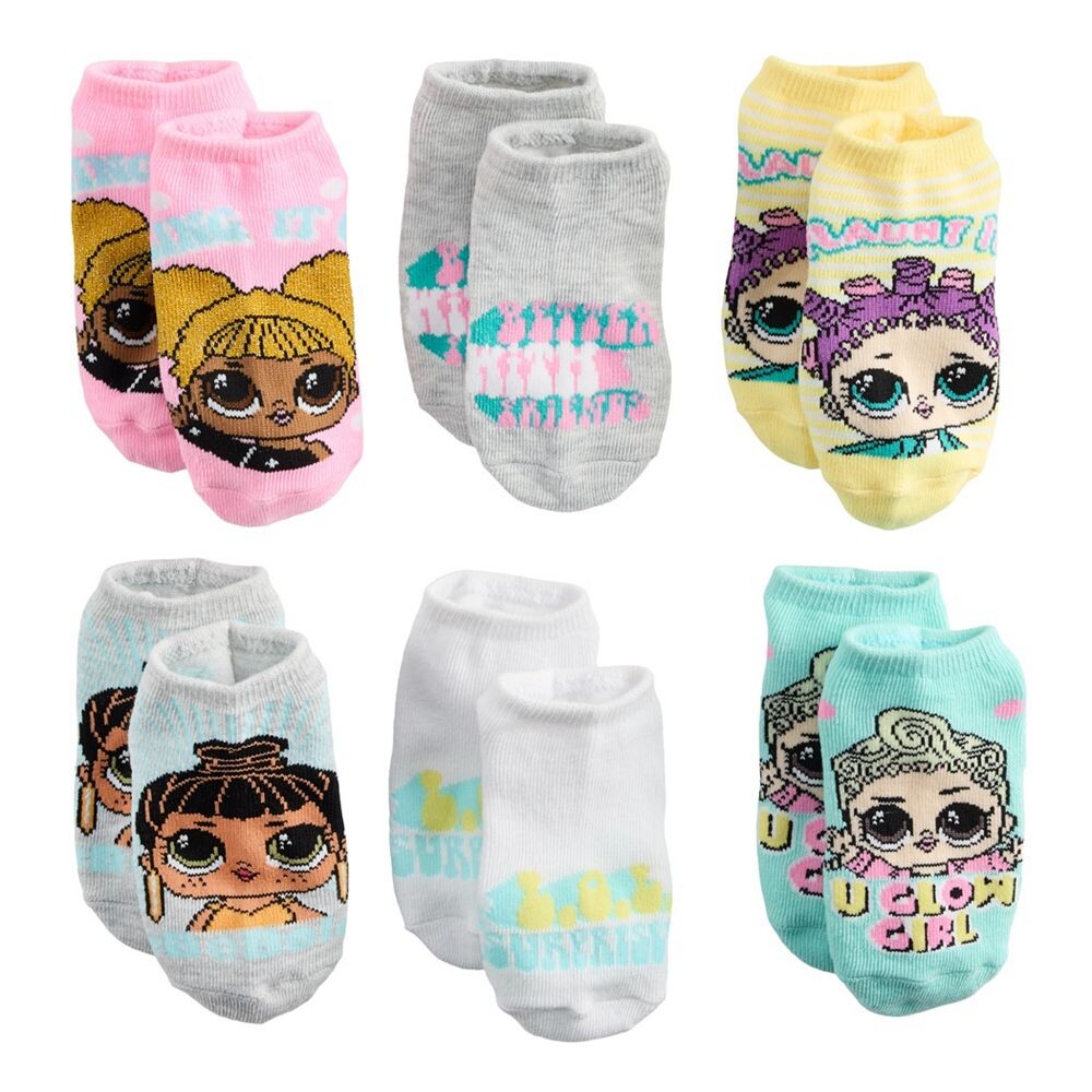 Девочки Л. Сюрприз! 6 пар носков-неявок Licensed Character, мультиколор
Девочки Л. Сюрприз! 6 пар носков-неявок Licensed Character, мультиколор